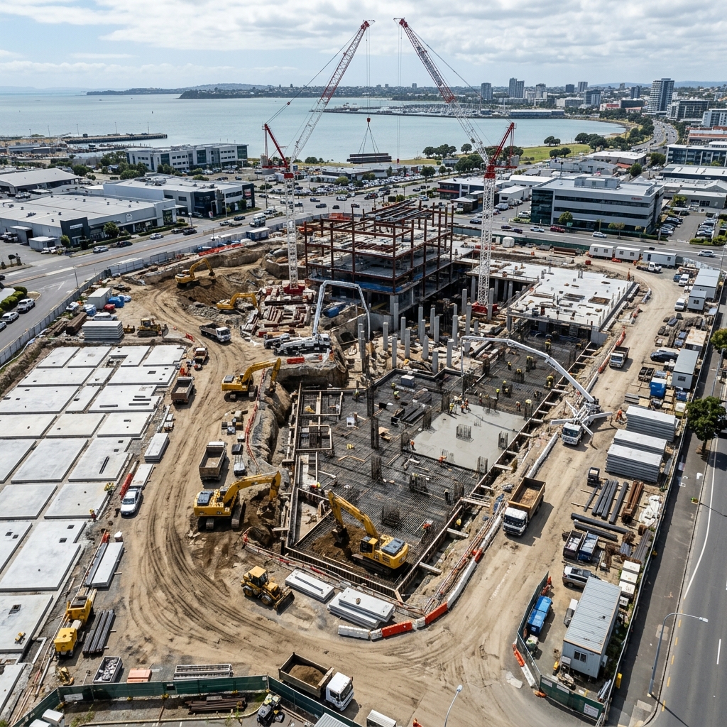 Before: Toronto Office Tower — Slab Opening — Toronto concrete cutting project